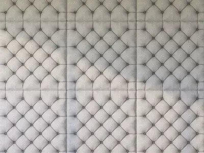 Decorative wall panel gray 3D model