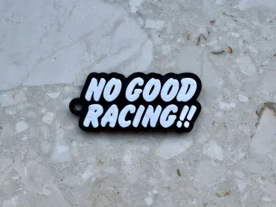 No Good Racing JDM Keychains AMS Included 3D print model