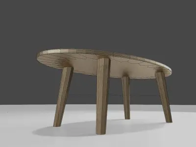 Modern Coffee Table Free 3D model
