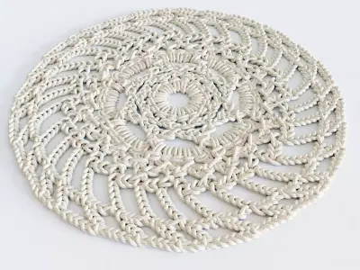 Carpet hand made  3D model