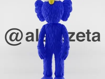 Kaws Jibbitz Charm BFF for Print 3D print model