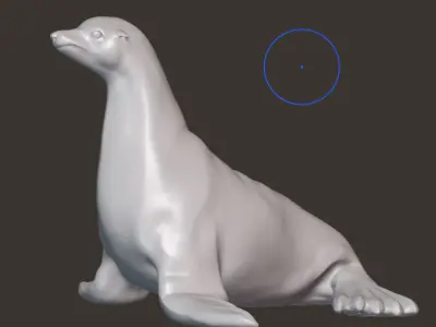 Otarie 3D model