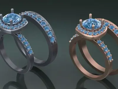 jewelry ring15 3D print model