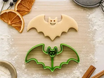 Halloween Bat Cookie Cutter - Halloween Surprise - Gift 3D print model
