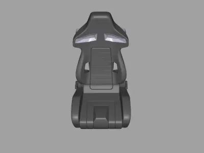 1-24 SCALE RECARO R333 SEAT 3D print model