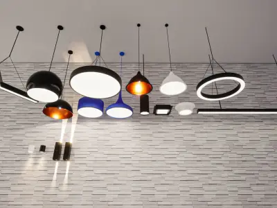 Lights 3D model