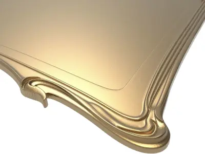Carved Picture Frame 3D model 37