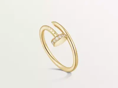 NAIL - RING - DIAMONDS - SMALL MODEL 3D print model