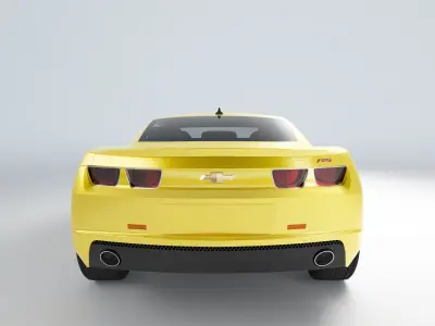 Chevrolet Camaro 2010 3D Model HIGH POLY 3D model