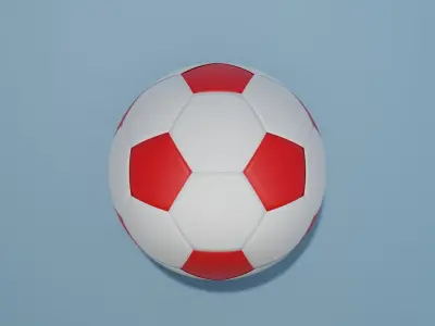 FootBall soccer ball 3D model purchase