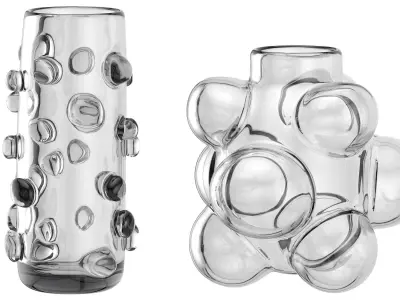 Glass Vases 3D model