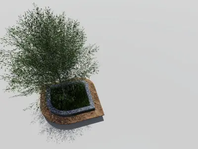 seating area  Free 3D model