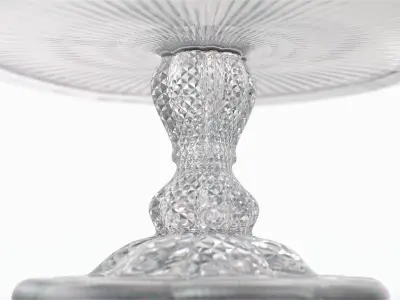 Fancy Crystal Bowl 3D model