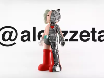 Kaws Astroboy Rise Mecha Core for Print 3D print model