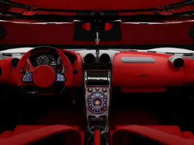 Koenigsegg Agera RS 7181 3D model