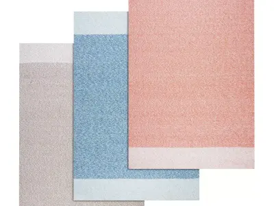 Rug Set 357 3D model purchase