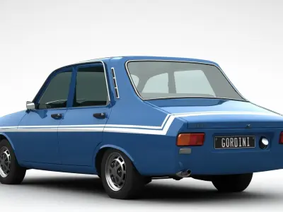 Renault 12 Gordini 3D model