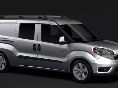 Ram ProMaster City Wagon SLT 2020 3D model