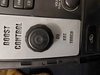 VOLVO S60 P2 CUPHOLDER REPLACEMENT 3D print model