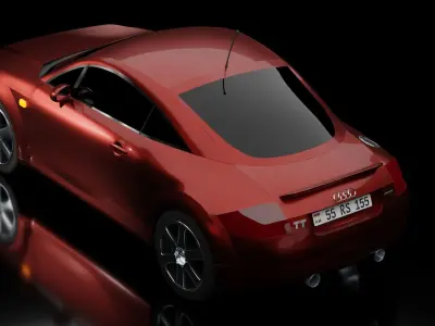 Audi TT 2001 3D model