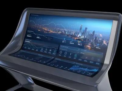 Multifunction display 3D model purchase