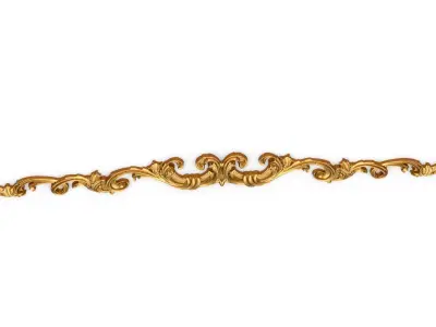 Classic carved decor ornament 408 3D model