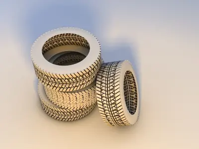tires tyre tire Free low-poly 3D model