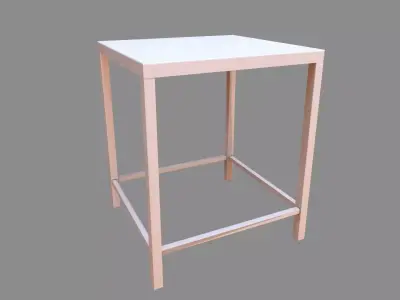 Table Low-poly 3D model buy