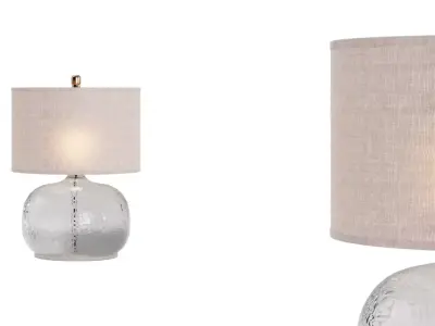 Glass Table Lamp 3D model