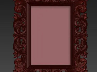 bronze frame 3D print model