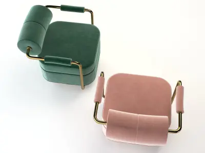 MezzoCollection Anderson Armchair 3D model
