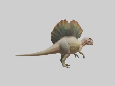 Edaphosaurus model 3D model