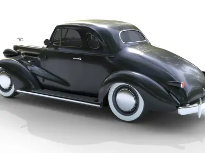 Chevrolet Coupe 1937 3D model