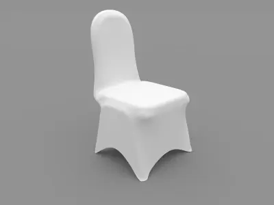 Banquet Chair 48 3D model