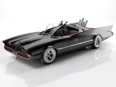 Batmobile 1966 3D model