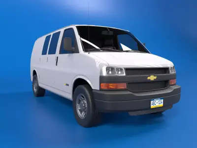 chevrolet express 3D model