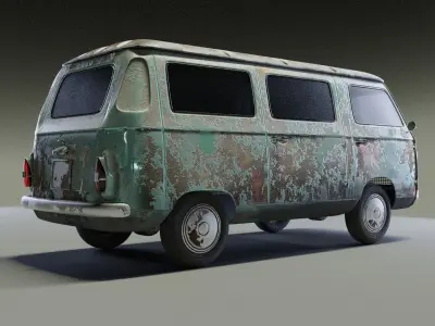 Fiat 850 3D model buy