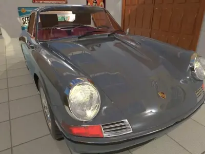 Porsche 911S 1967 3D model