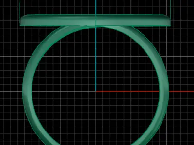 jewelry ring 308 3D print model