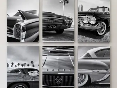 JUNIQE Car picture set-01 3D model