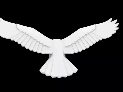 Hawk Eagle 3D Print Model 3D print model