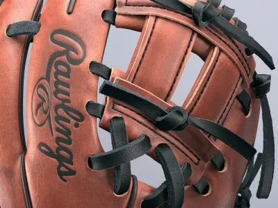 Baseball Glove 3D model
