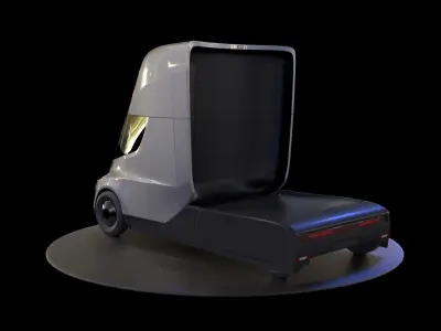 Tesla Semi Truck 3D model