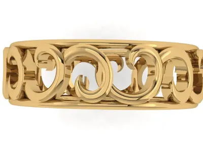 Plain Band ring  58 3D print model