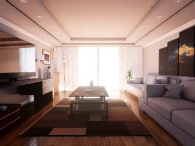 Modern Apartment 1 3D model