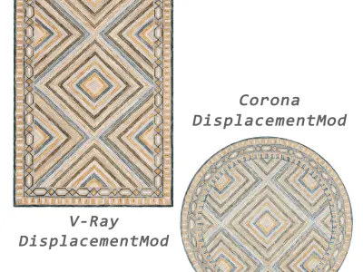 Rugs No 292 Low-poly 3D model