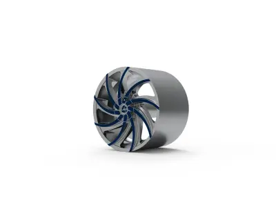 AZARA AZA-503 WHEEL 3D PRINT MODEL 3D print model