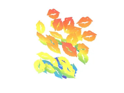 Many Kisses Mark v1 009 3D model