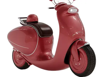 SCOOTER SMUG 3D model