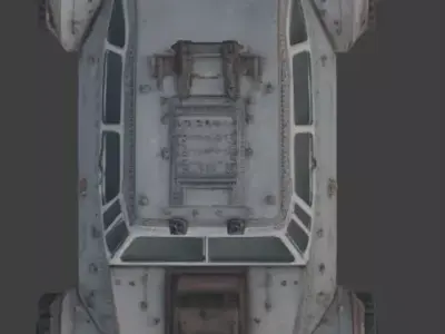 Wasteland Vehicle Collection 3D Model Low-poly 3D model